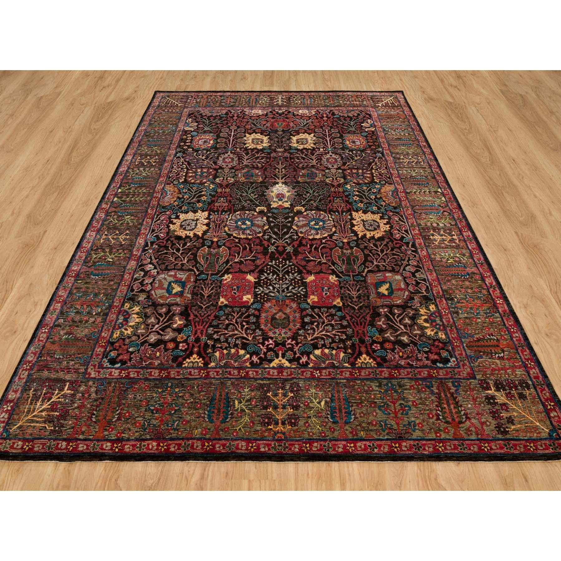 This fabulous Hand-Knotted carpet has been created and designed for extra strength and durability. This rug has been handcrafted for weeks in the traditional method that is used to make
Exact Rug Size in Feet and Inches : 9'1
