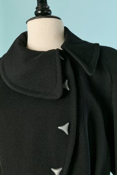 Black wool jacket THIERRY MUGLER ACTIV