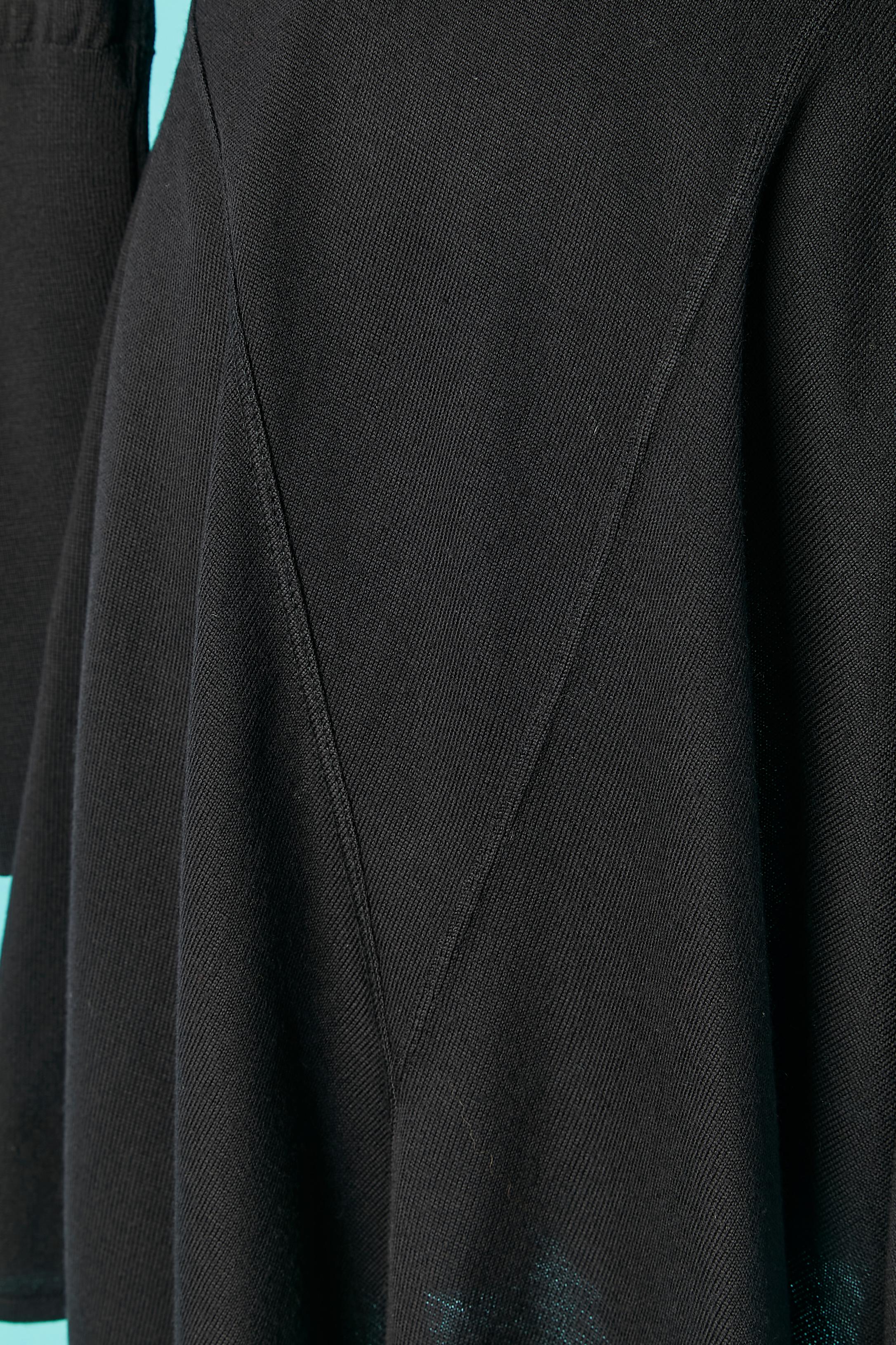 Noir Robe en maille de laine noire Alaia  en vente
