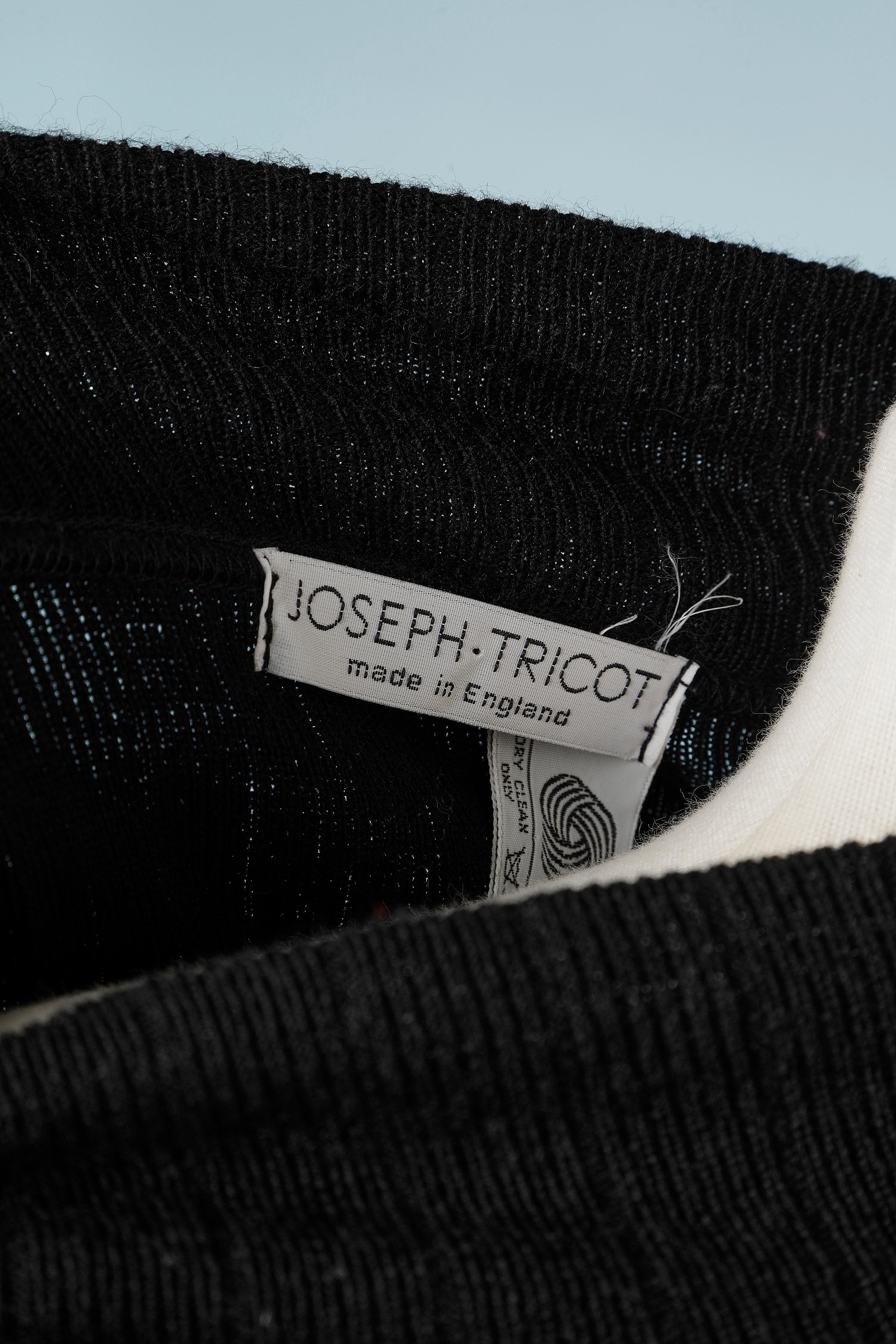 Pull oversize en laine noire JOSEPH TRICOT en vente 1