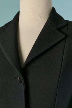 Black wool single breasted BAR jacket CHRISTIAN DIOR