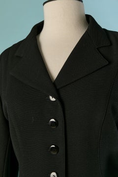 Black wool skirt suit ALAIA