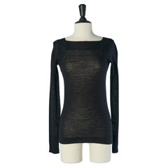 Black wool sweater Marithé & François Girbaud New
