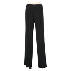 Schwarze Wollhose CHANEL