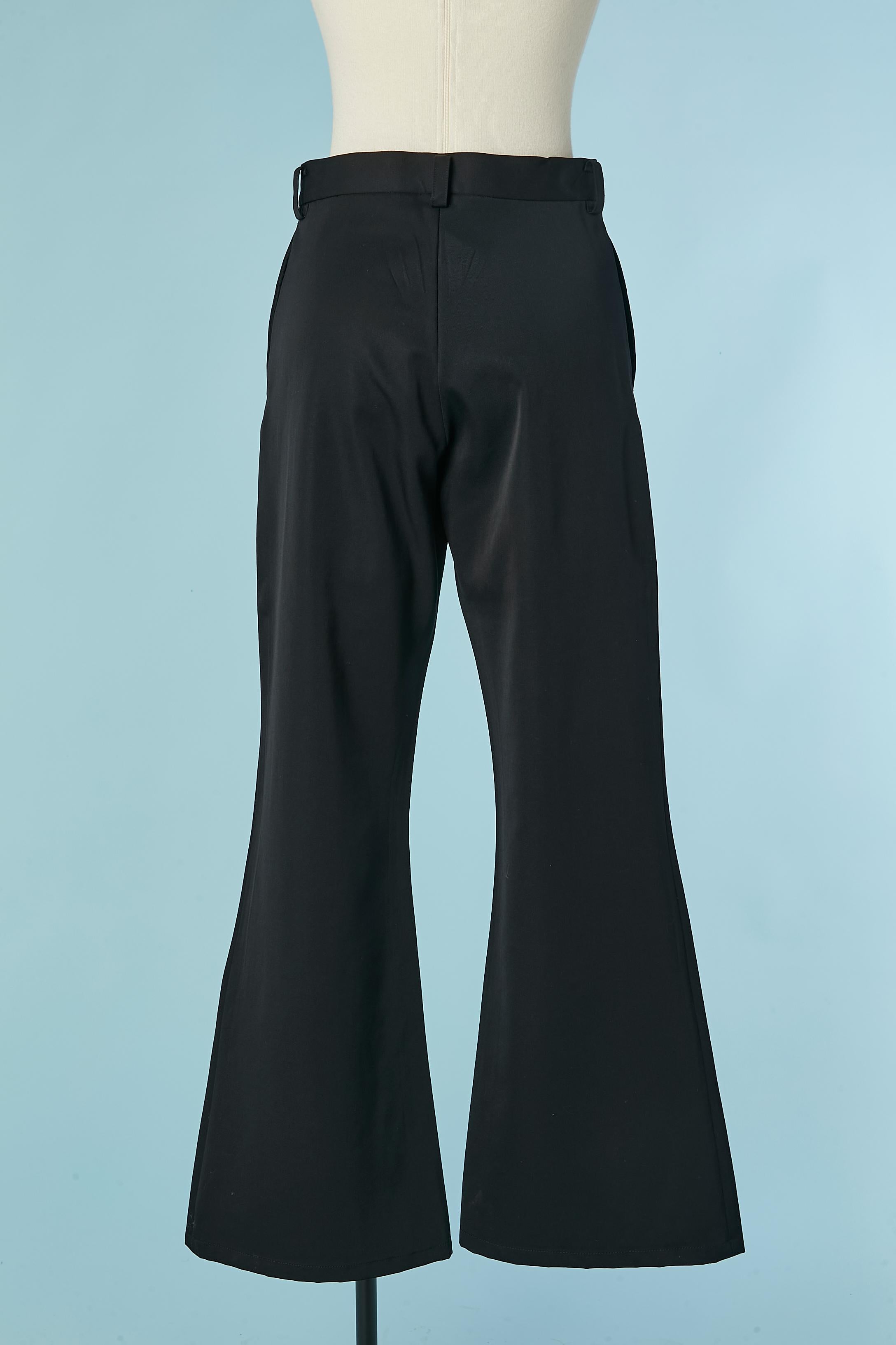 Pantaloni in lana nera Yohji Yamamoto In condizioni ottime in vendita a Saint-Ouen-Sur-Seine, FR