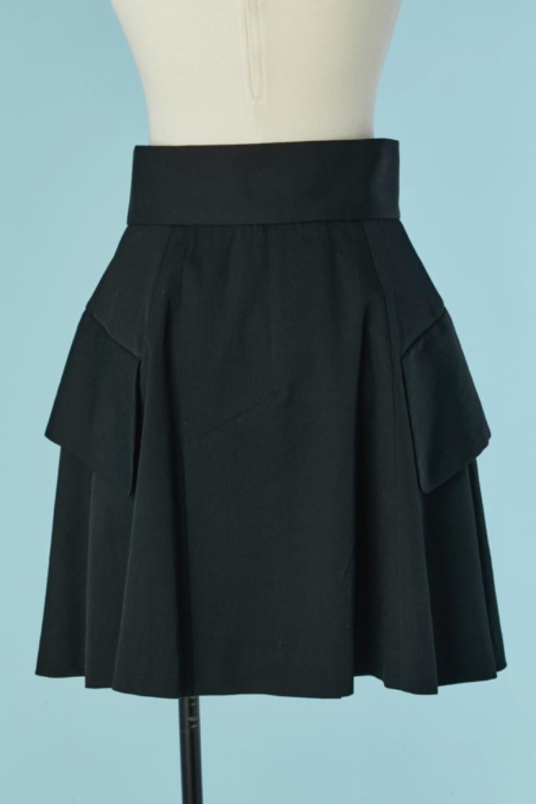 De las mujeres Black wool wrap skirt VIVIENNE WESTWOOD Red Label en venta