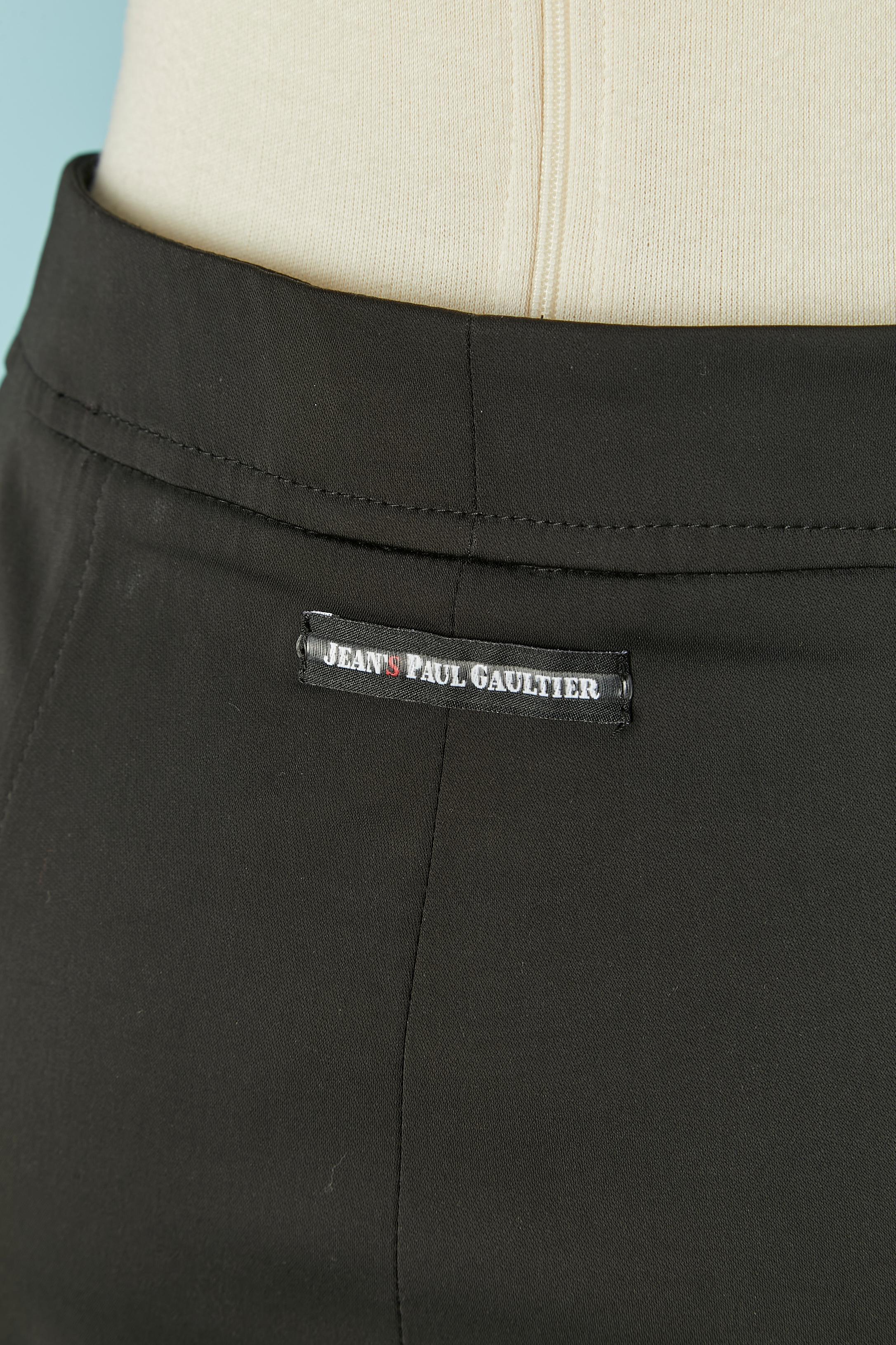 Black wrapped skirt Jean-Paul Gaultier Jeans 3