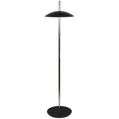 Black X Brass Signal Floor Lamp from Souda, In Stock