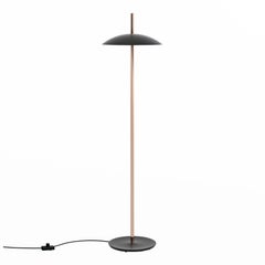 Black X Copper Signal Floor Lamp from Souda, Made to Order