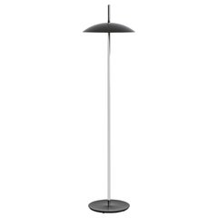 Black x Nickel Signal Floor Lamp from Souda, In Stock