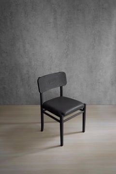 Black XI Onceava Chair by Joel Escalona