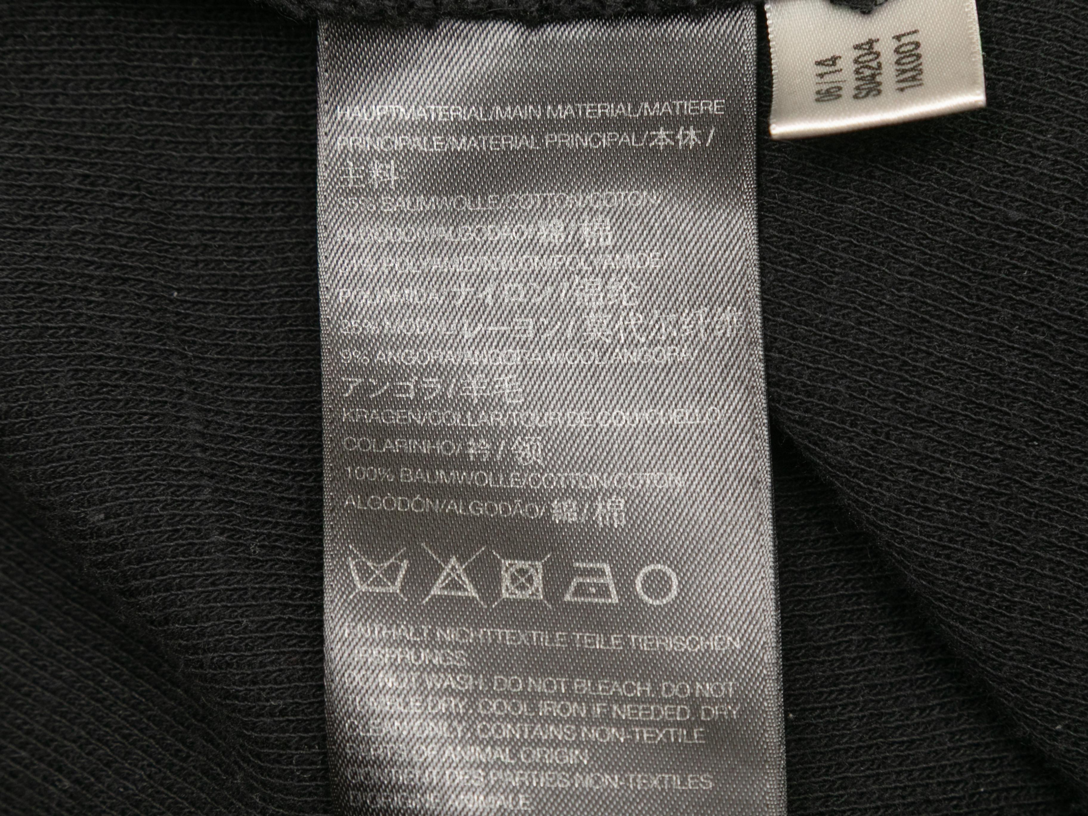 Cárdigan oversize negro Y-3 Yohji Yamamoto Talla US XXS en venta 1