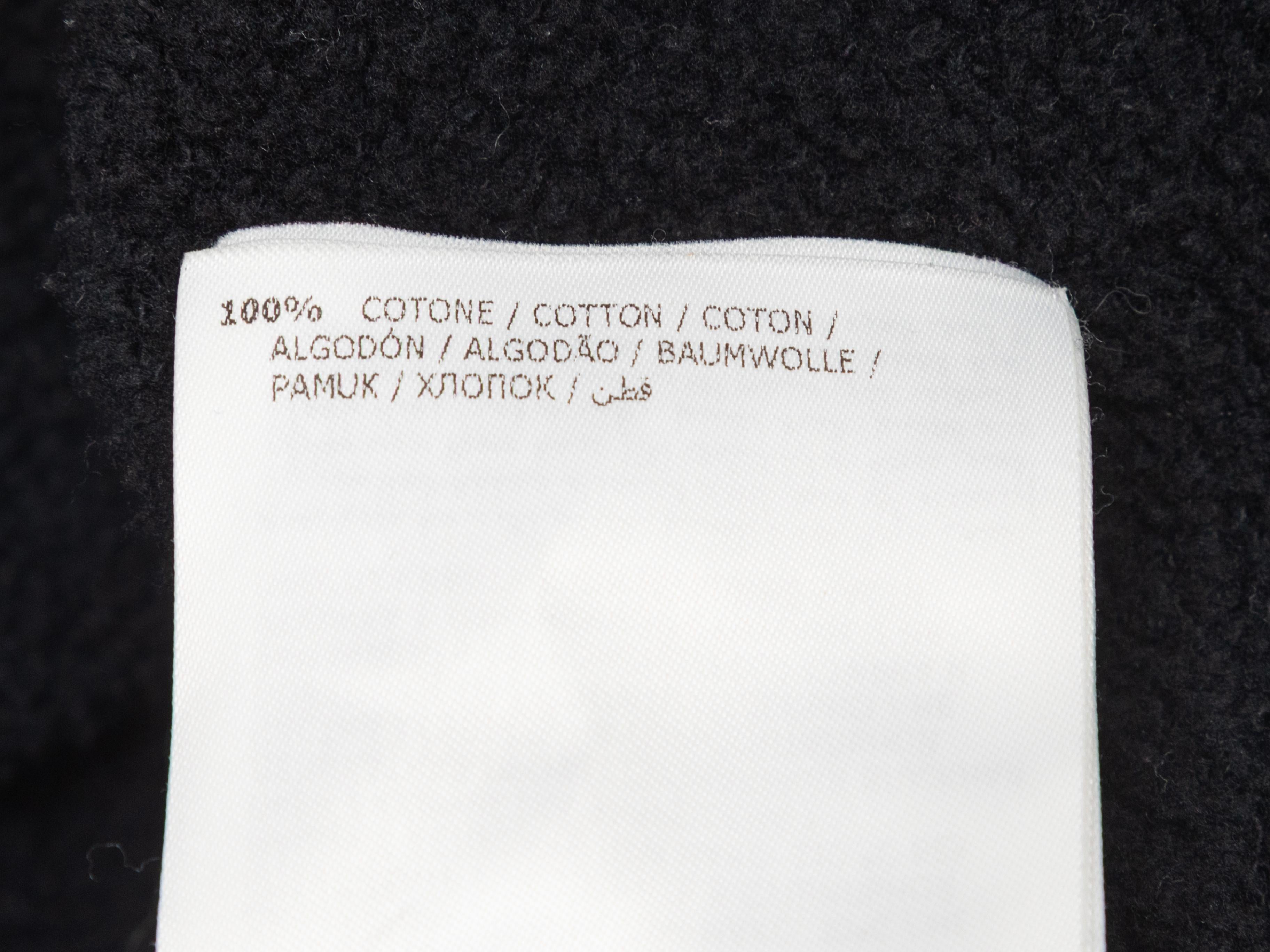 Black & Yellow Moncler x Off-White Crew Neck Sweater Size US XL For Sale 3