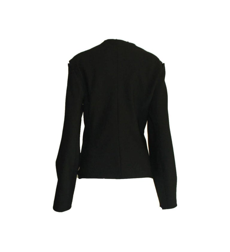 Black YSL Yves Saint Laurent by Tom Ford Evening Blazer Jacket Ribbon ...