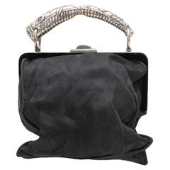 Black Yves Saint Laurent Mombasa Handbag