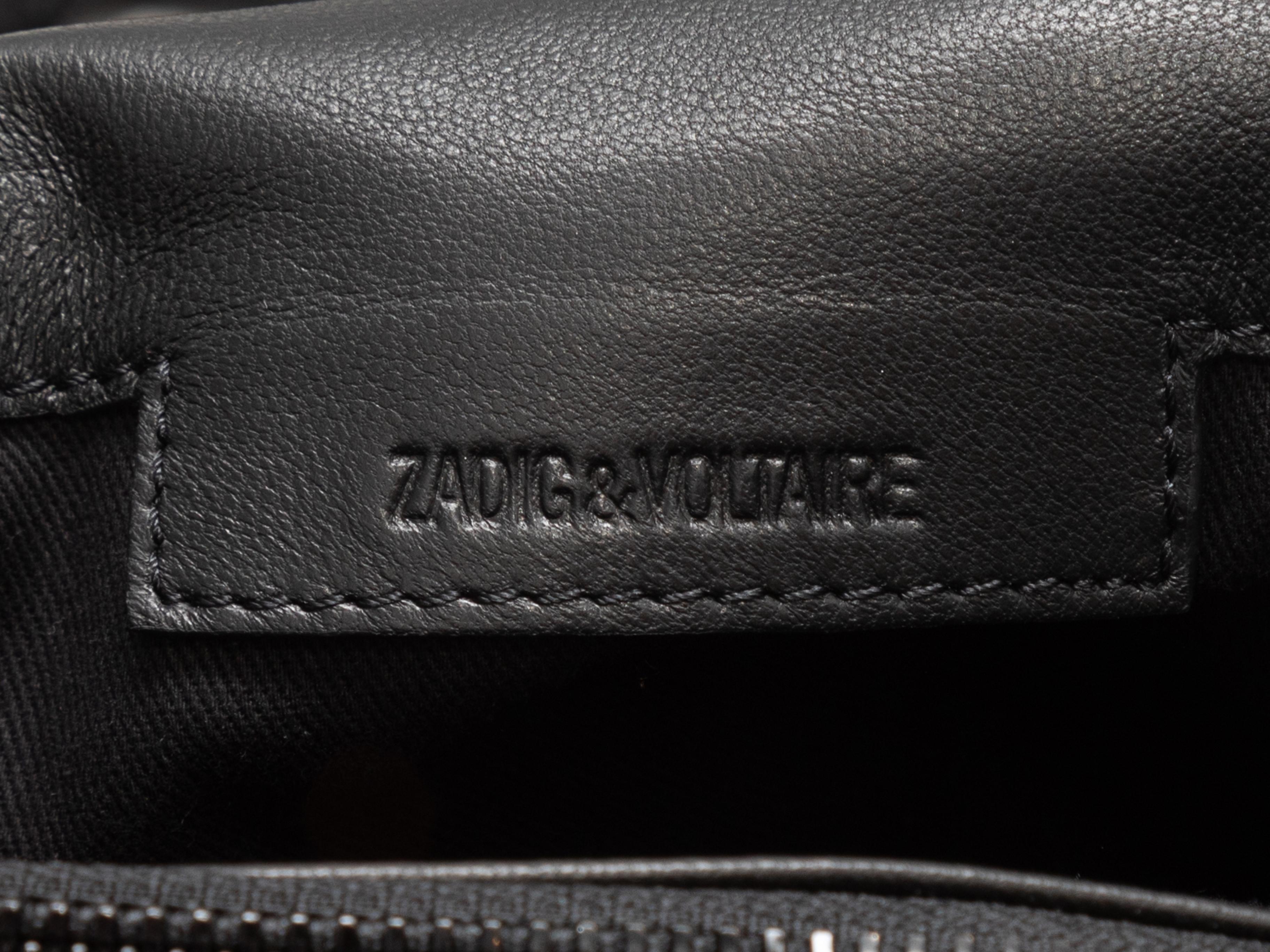 Black Zadig & Voltaire Rockyssime Shoulder Bag 4
