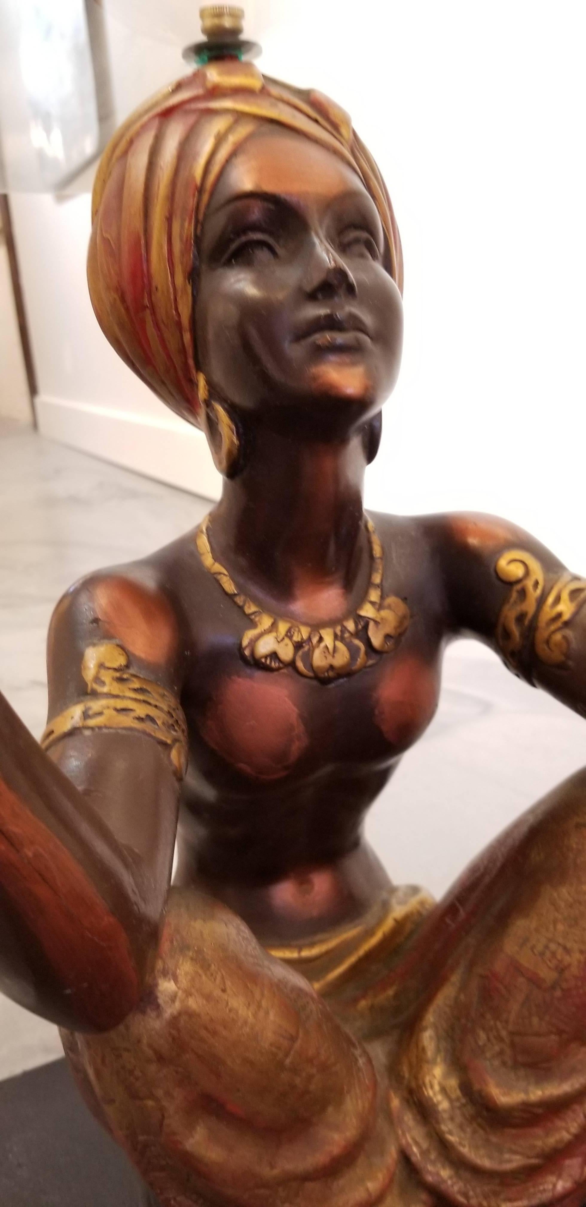 Blackamoor Coffee Table, circa 1950 1