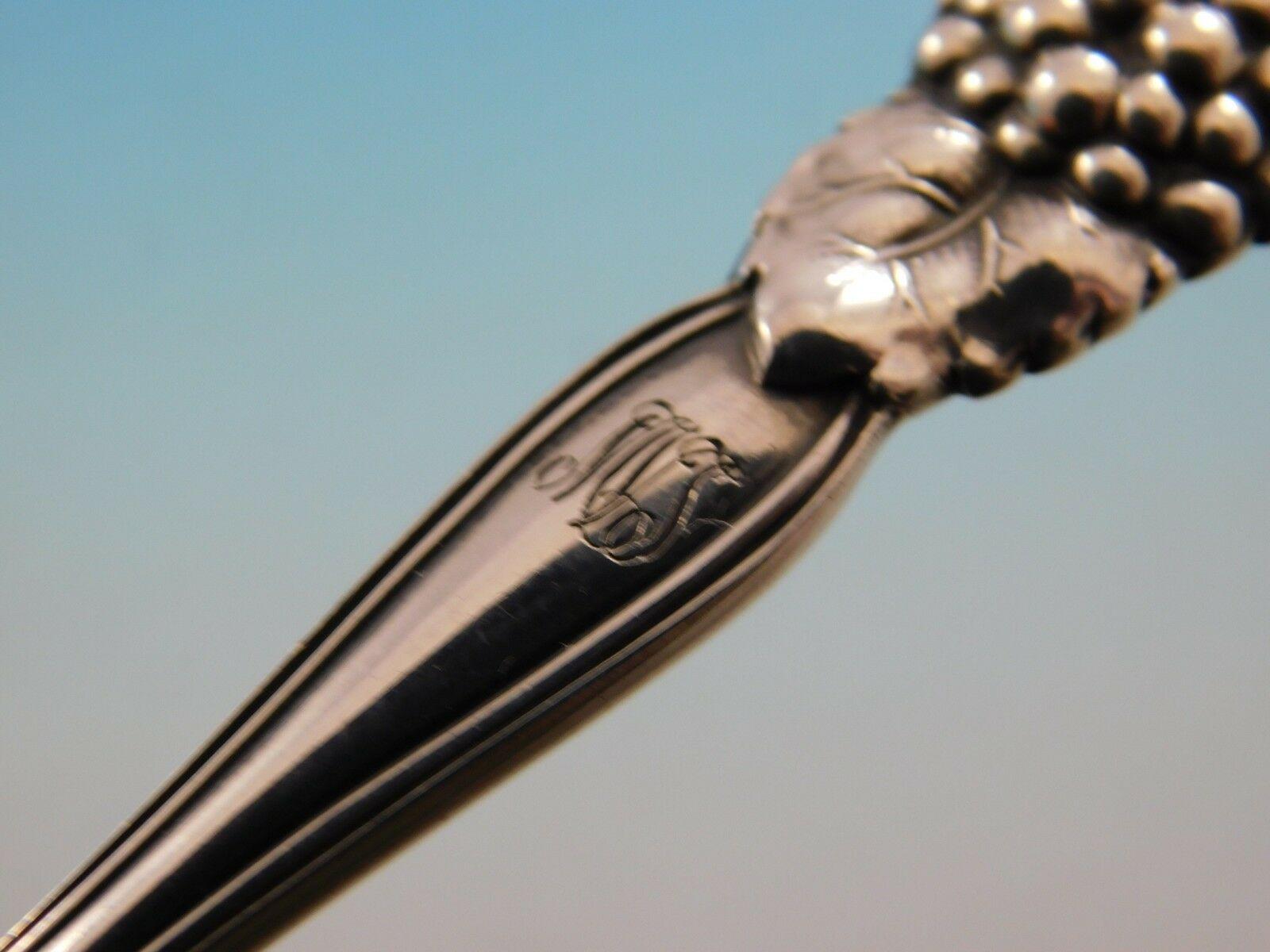 Blackberry von Tiffany & Co. Sterlingsilber-Zuckersieber mit durchbohrtem Saum (20. Jahrhundert)