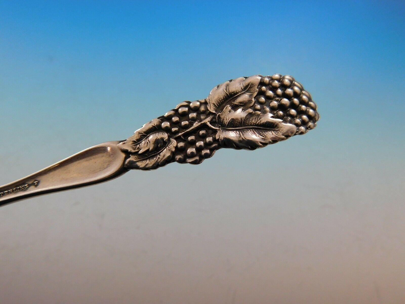 Blackberry von Tiffany & Co. Sterlingsilber-Zuckersieber mit durchbohrtem Saum 3