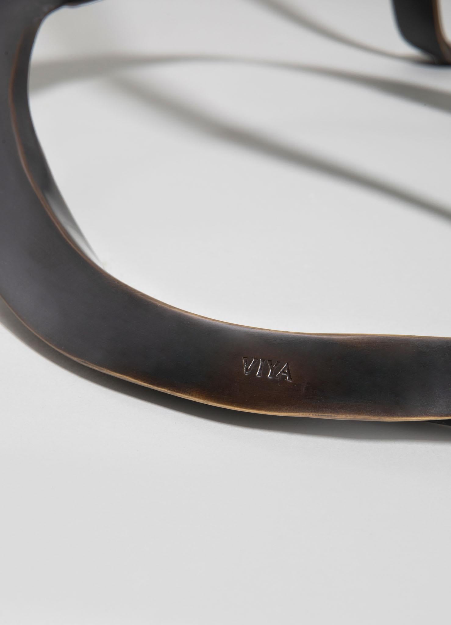 XXIe siècle et contemporain Candélabre Blackbuck en laiton Viya de Vikram Goyal en vente