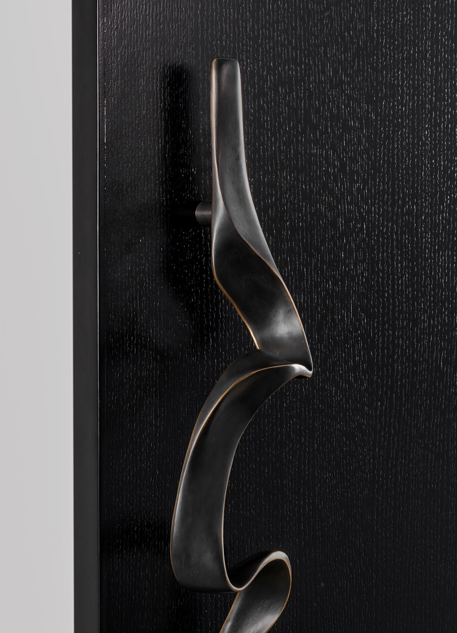 Blackbuck Handle B in Brass, Viya by Vikram Goyal In New Condition For Sale In Noida, DL