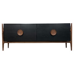 Blacked Out & Walnut Sideboard No.1 by Kirby Furniture