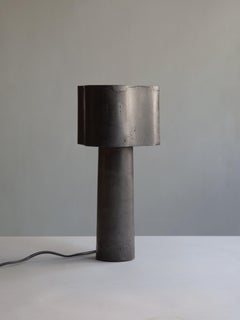 Blackened Aluminium Coy Table Lamp by Stem Design