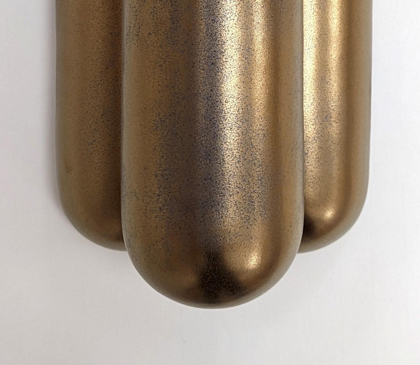 French Blackened Gold Moor Plus Brillance Wall Light by Lisa Allegra