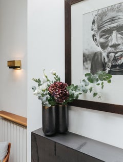 Blackened Gold Vase by Lisa Allegra