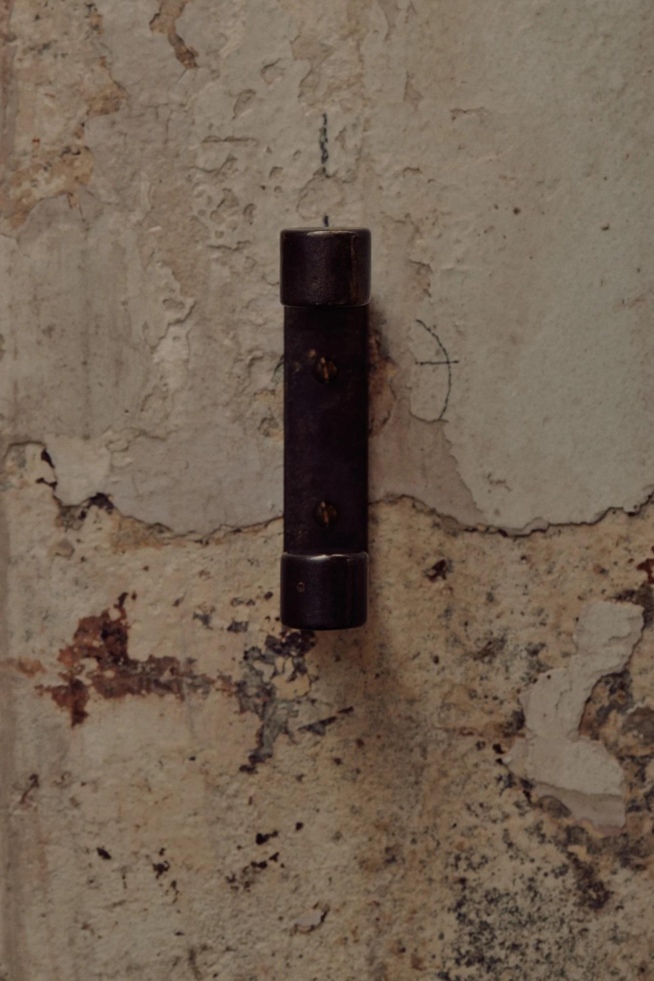 Australian Contemporary Blackened Ribbon Hook by Henry Wilson For Sale