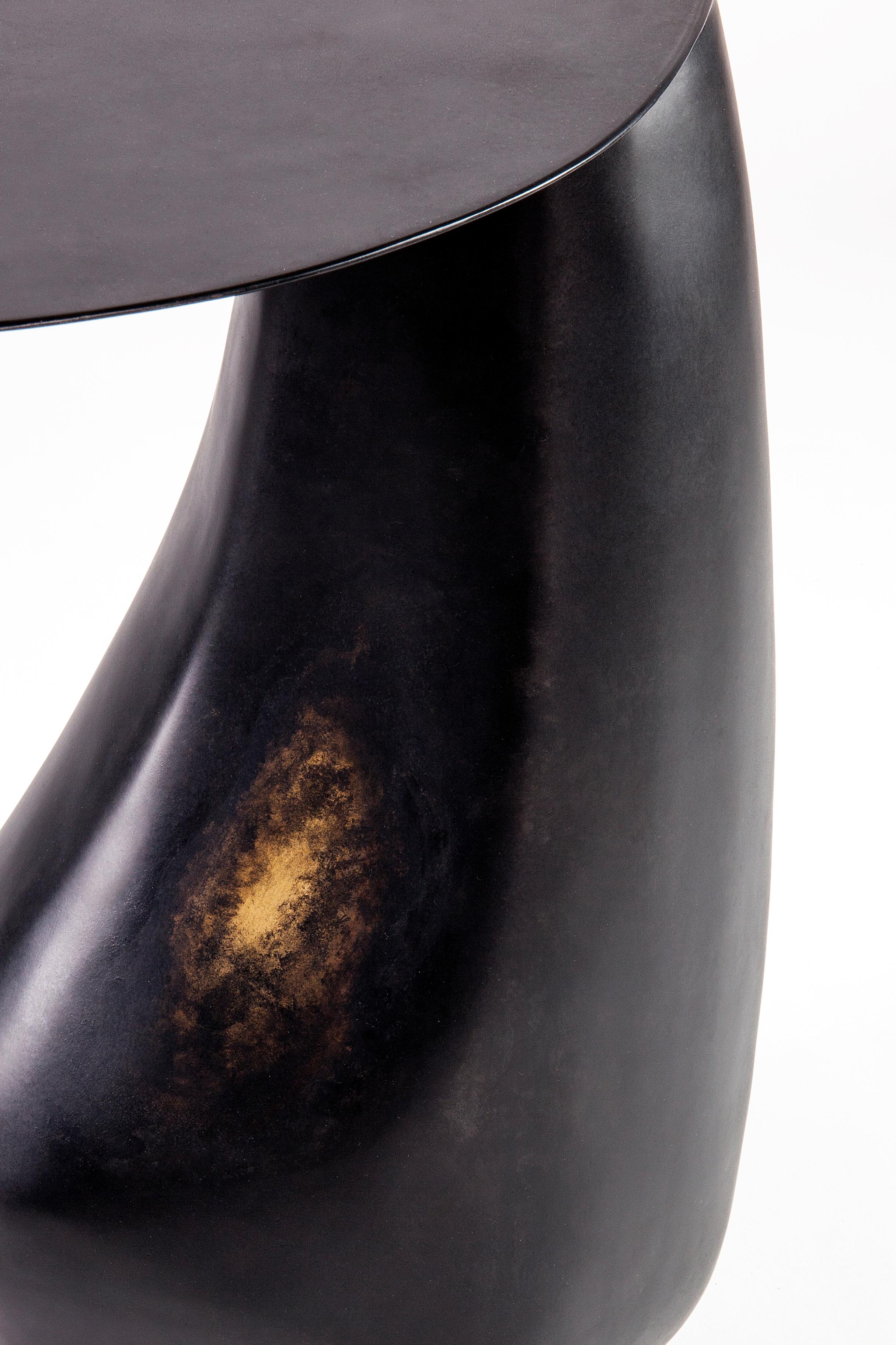 Blackened Steel Dionis Side Table by Konekt Furniture 1