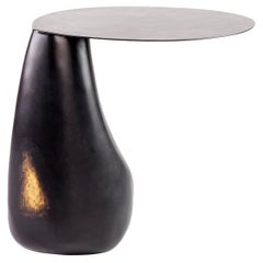 Blackened Steel Dionis Side Table by Konekt Furniture