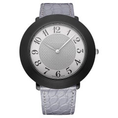 Orologio in acciaio annerito