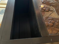 "Blackened wood cabinet", Georges Henri Laurent (1880-1940)