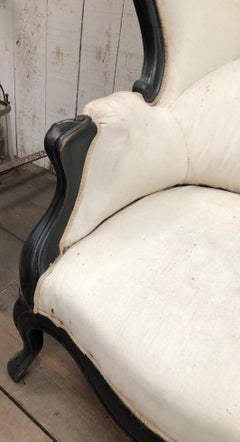 Divano Napoleone 3d in Wood annerito