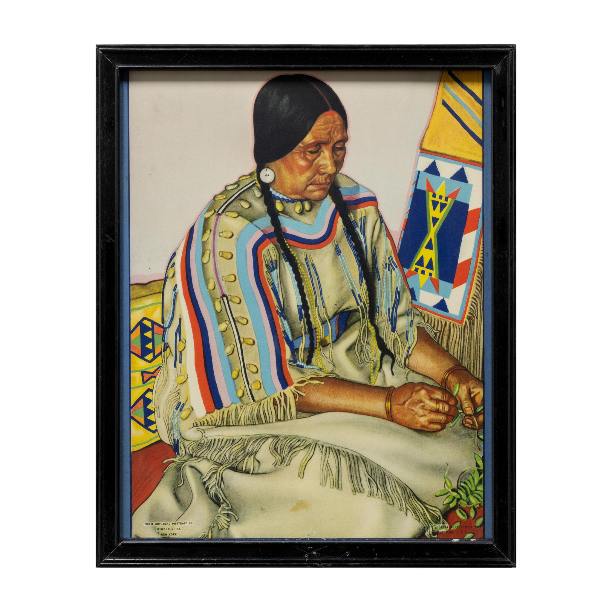 Blackfeet Indians Prints by Weinhold Reis For Sale 2