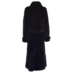 Blackglama Brown Mink Fur Coat M