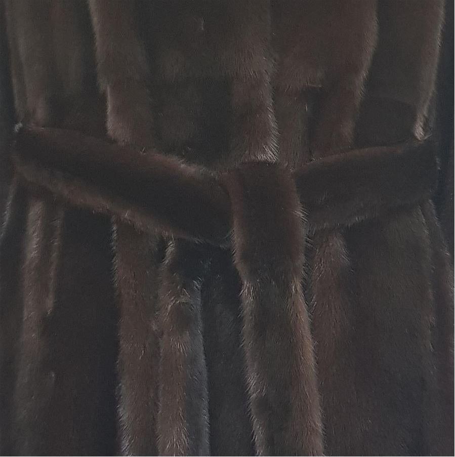 Women's Blackglama Brown Mink Fur Coat M
