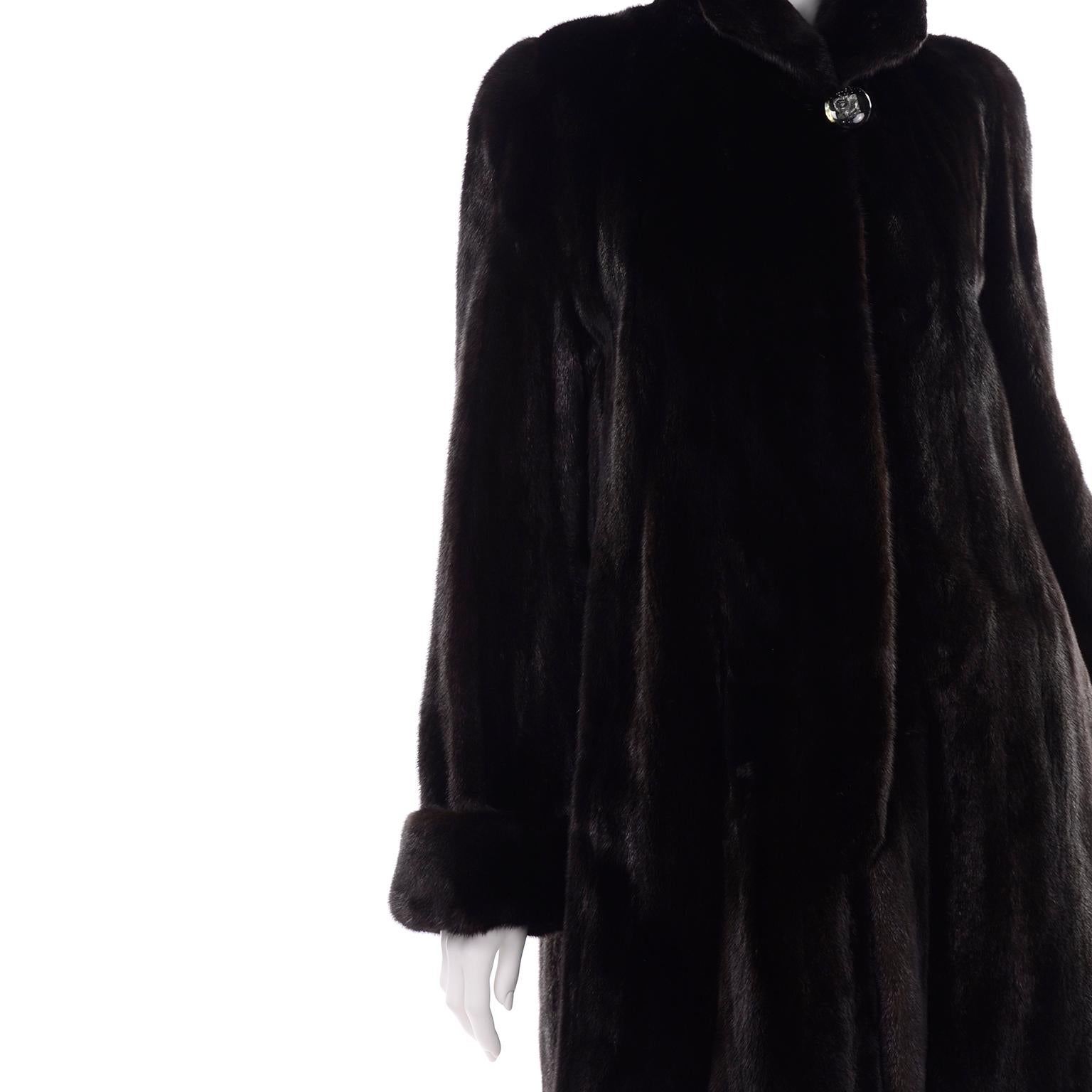 Blackglama Dark Ranch Mink Coat  3