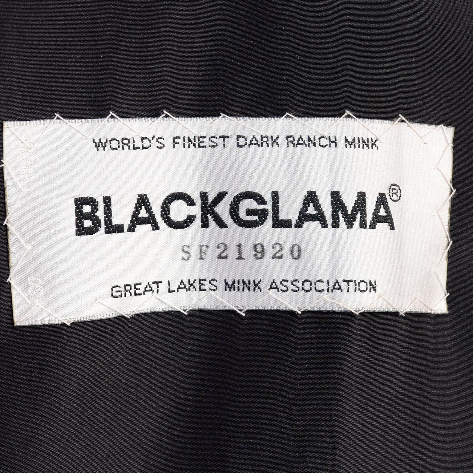 Blackglama Dark Ranch Mink Coat 8