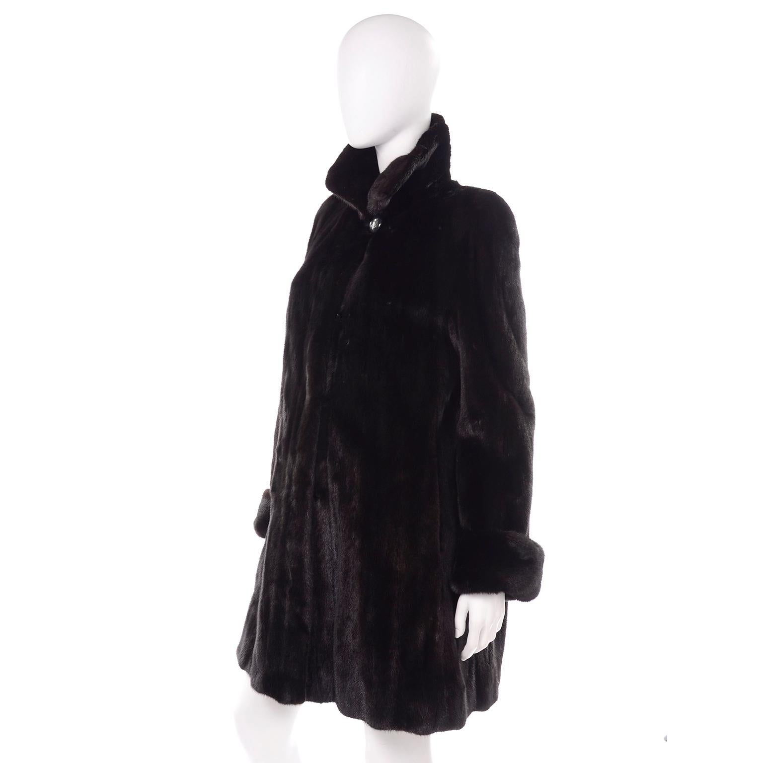 Blackglama Dark Ranch Mink Coat at 1stDibs | blackglama mink coat ...