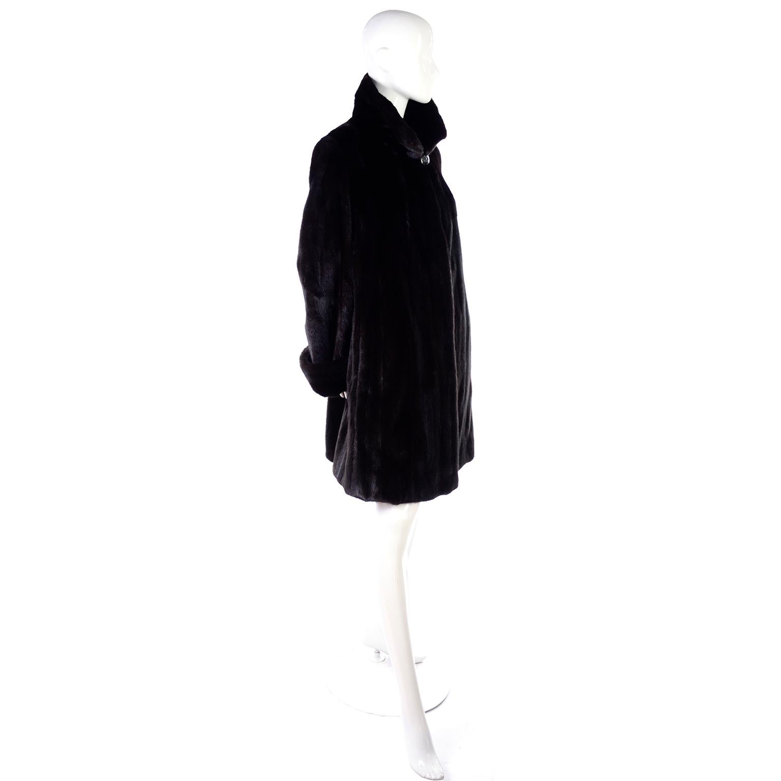 Blackglama Dark Ranch Mink Coat  1