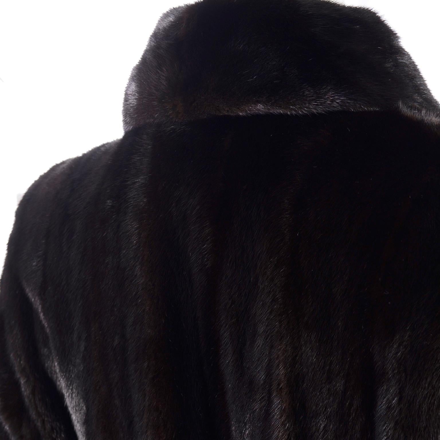 Blackglama Dark Ranch Mink Coat 5