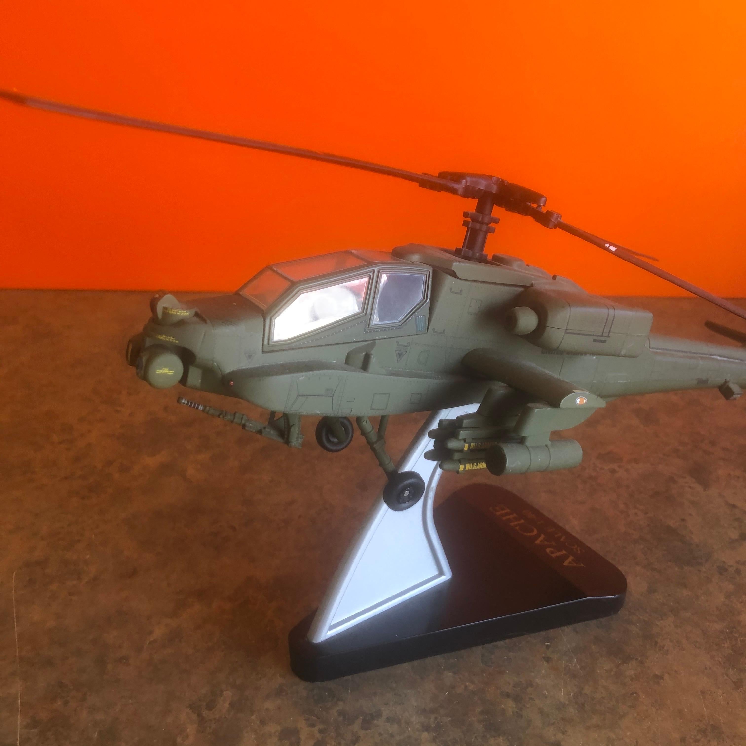 Contemporary Blackhawk Helicopter Contractor Desk Model