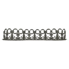 Used Blackie's Restaurant Bronze Louis XVI Figural Balcony Railing