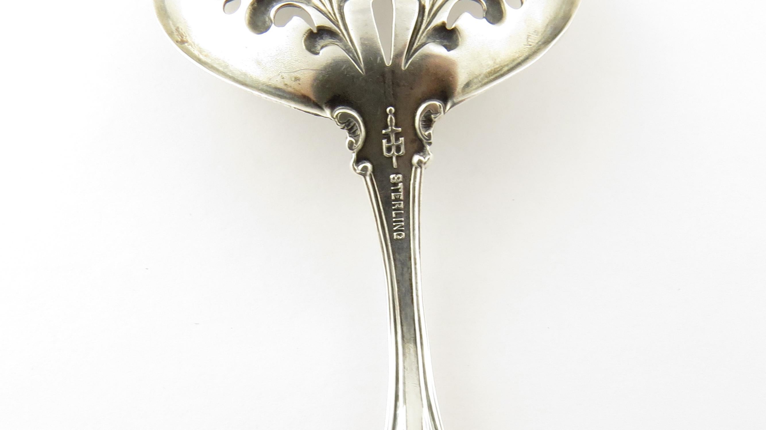 Blackinton 1900 Helena Sterling Silver Bon Bon Spoon, No Mono 1