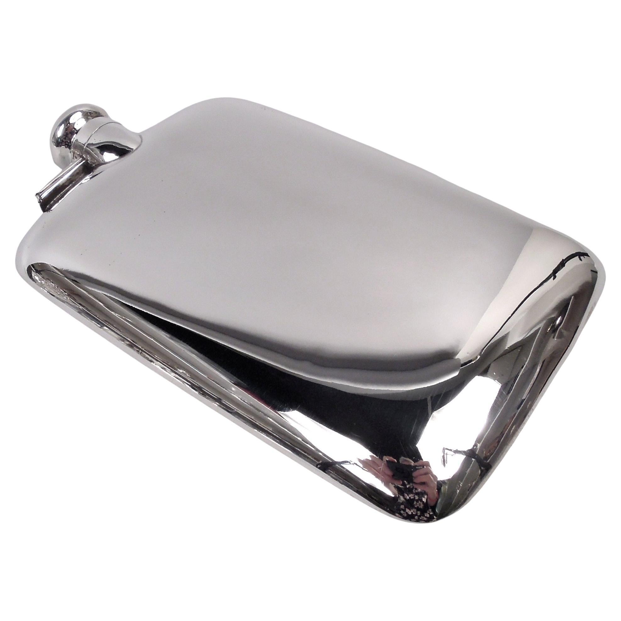 Blackinton American Modern Sterling Silver Flask en vente