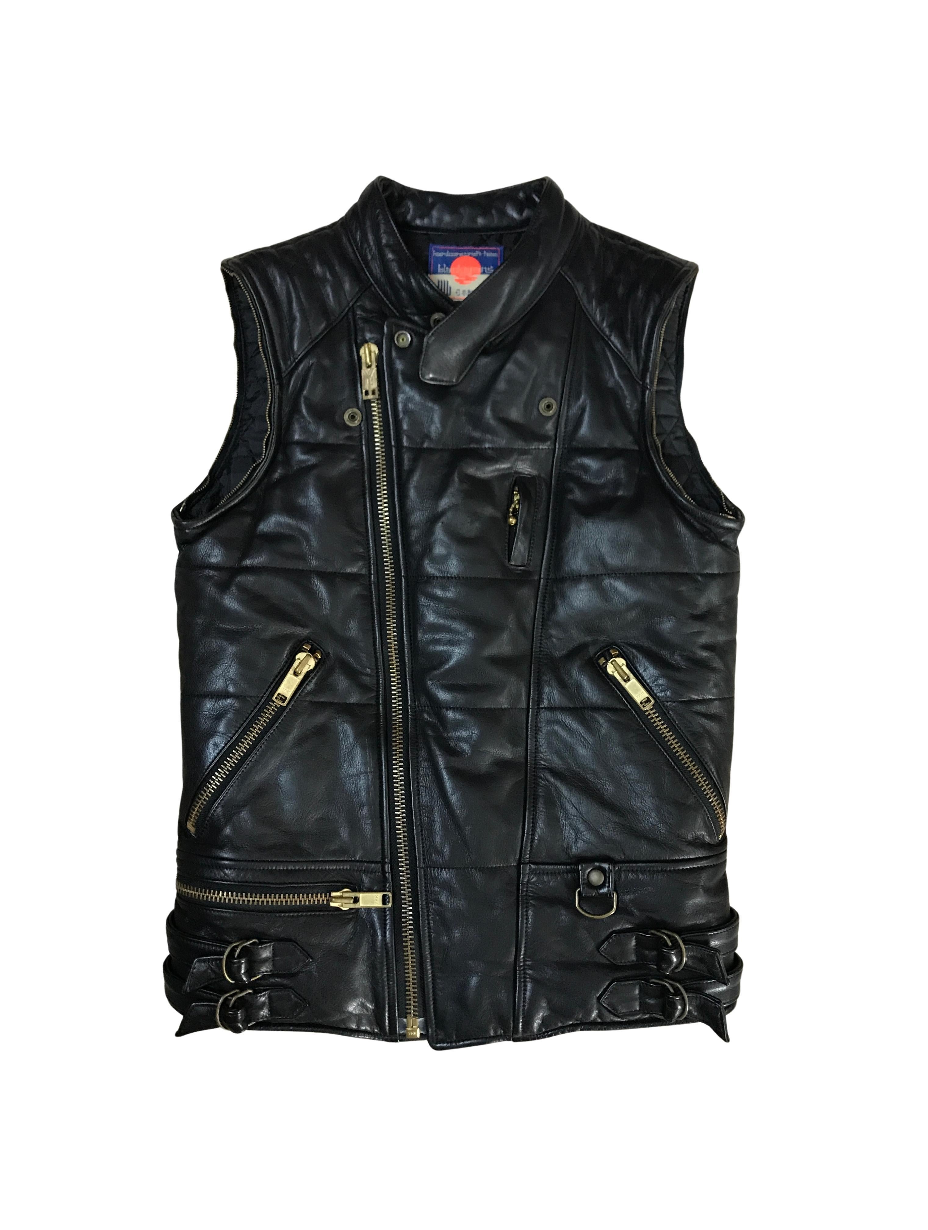 Blackmeans Puffy Riders Jacket w/ Detachable Sleeves 1