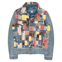 Blackmeans x Sasquatchfabrix Patchwork Trucker Jacket