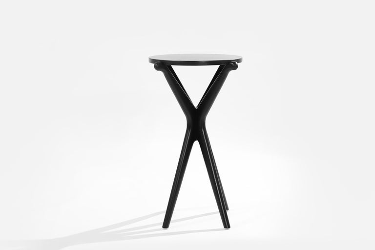Mid-Century Modern Blackout Gazelle Collection Drinks Table